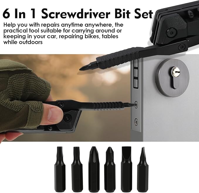 Multitool Knife, Multi Tool Pocket Knife for Men, 17-in-1 Folding Knife Camping Multitool for Hiking, Fishing, Survival, Men Gifts for Birthday Christmas