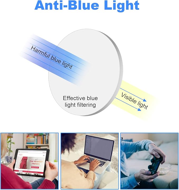 LASMEX Stylish Safety Glasses Goggles for Women Girls Anti-fog Glasses Protective Eyewear Clear Glasses