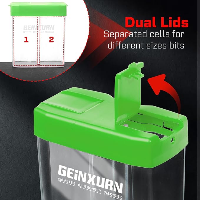 Impact Security Torx Screwdriver Bits Set,43 Pcs(TT7-TT40) Magnetic 1"& 2" Long S2 Steel Hollow Torx Driver Bits with Magnetic Bit Holder Storage Colorful Box