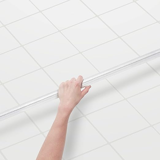 Medline Knurled Chrome 32” Grab Bar for Shower & Bathtub, Independence & Ease of Movement — For Elderly, Handicapped or Seniors, 300 lb. Capacity, 1 Bar