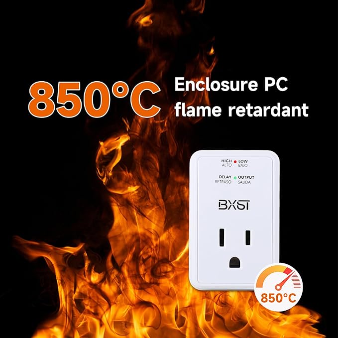 [ETL Listed] BXST Surge Protector for Refrigerators Small Single Outlet Voltage Surge Protector Wall Socket for140J Mini Surge Protection Plug in for TV/PC/PS5 Home Appliance 120V 10A