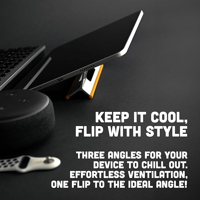 Steepy Adjustable Laptop Stand - 3 Height Computer Riser for Desk