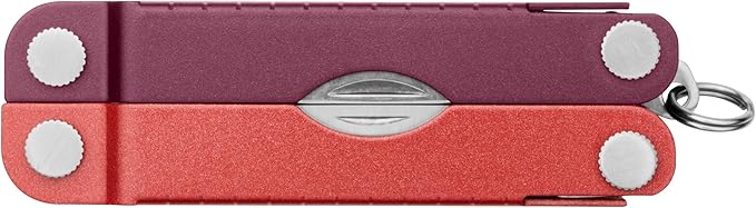 LEATHERMAN, Micra, Keychain Multi-tool with Grooming Tools, Mini Pocketknife for Everyday Carry (EDC), Hobbies & Outdoors, Built in the USA, Mulled Wine