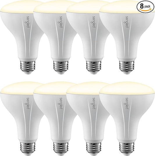 Sengled Smart Bulb, Zigbee Hub Required, Smart Light Bulb Works with Alexa, Google Home, SmartThings, Homekit and Siri, BR30 Dimmable Flood Light Bulb for Cans, Soft White 2700K, 650 LM, 9W, 8 Pack