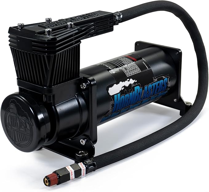 HornBlasters 1NM Stealth Black Air Compressor