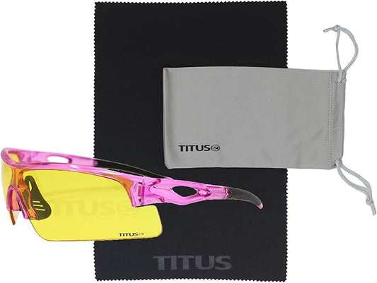 TITUS G20 All Sport Safety Glasses Shooting Eyewear Motorcycle Protection ANSI Z87+ Compliant