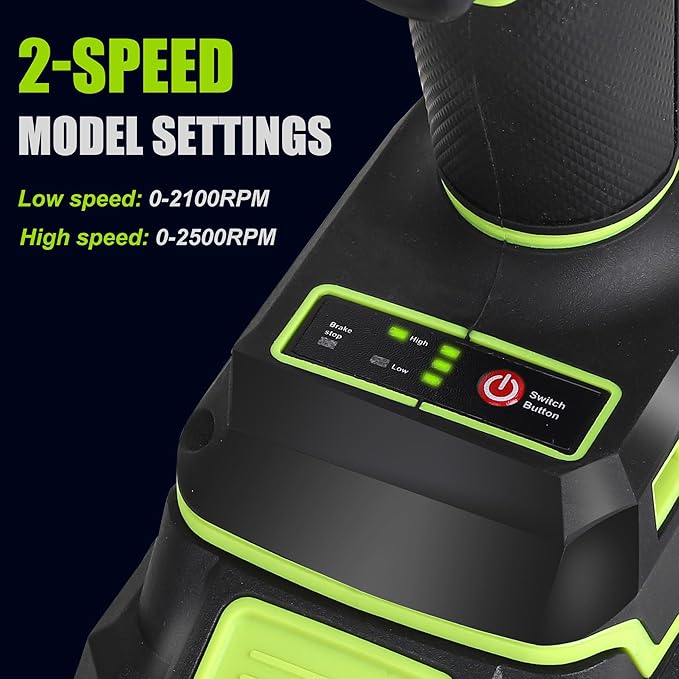 FASTPRO Cordless Impact Wrench, 1/2 Inch Brushless Impact Gun (500N.M) with 4.0 Ah Battery & Charger, Includes 4 Sockets and Storage Case – Ideal for Automotive and DIY Projects