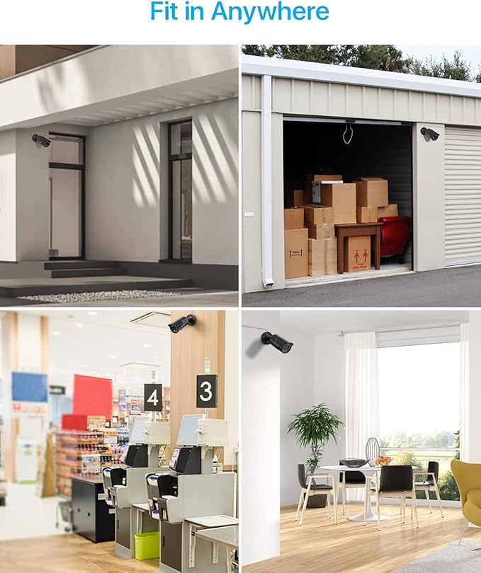 ZOSI 5MP 3K Add-on Security POE Camera, 2880 x 1620 Indoor Outdoor Bullet IP Camera, 120ft Night Vision, 3.6mm Lens, 95°View Angle, IP66 Weatherproof (Only Work PoE NVR)