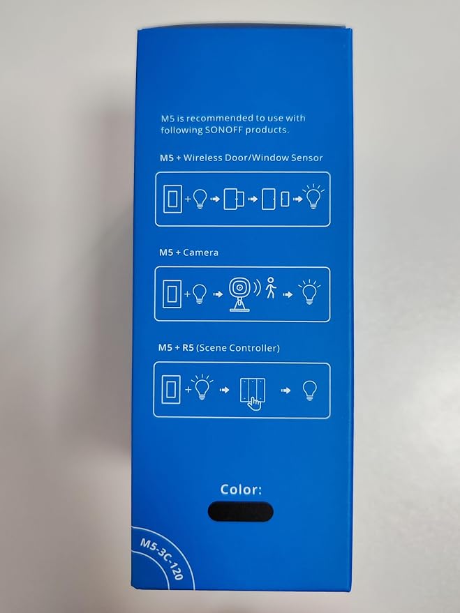 SONOFF Smart Light Switch, 2.4GHz WiFi, Neutral Wire Required Interruptor Inteligente, Voice Control with Alexa and Google Home, M5 3C