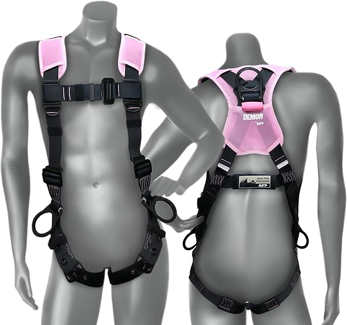 AFP Demon Fall Protection Comfortable Safety Harness (OSHA/ANSI PPE)