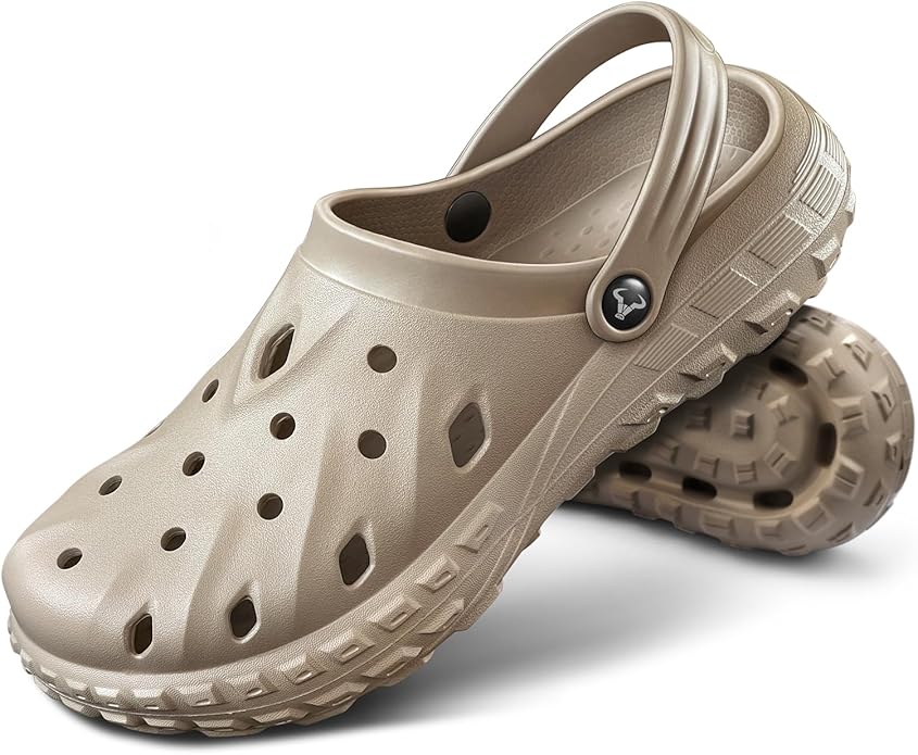 BULLIANT Men Clogs,Comfortable Mules Sandals for Men Women Cushioned Footbed Arch Support-EVA Ligthweight