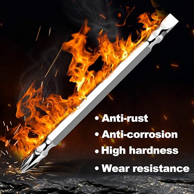 3.6V Cordless Electric Screwdriver, Portable Mini Rotary 2-in-1 Home Gadget with 3.5Nm Torque, Non-slip Handle & LED Light, 5pcs Electroplated Pearl Chrome S2 Bits, 1800mAh USB-C Rechargeable – Red