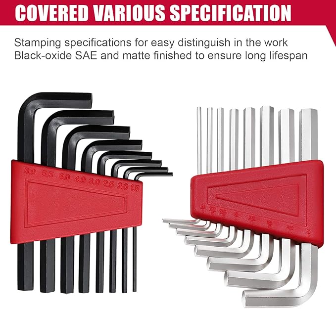 Eastvolt 128-Piece Home Repair Tool Set, Tool Sets for Homeowners, General Household Hand Tool Set with Storage Toolbox, EVHT12801, Black + Red (ASK01)