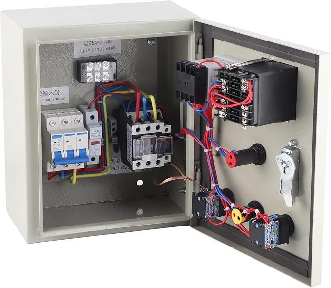 PID Temperature Controller Kit Voltage AC 100~240V with SSR 40DA Solid State Relay,K Type Thermocouple Sensor and Black Heat Sink,3 Phase 15KW High Accuracy Digital Display Smart Temp Control Box 380V