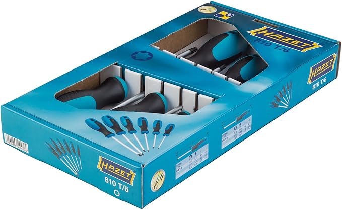 Hazet 810T/6 Screwdriver Set Torx 6 Piece