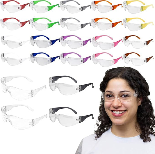 Hyline Anti-Fog Color Safety Glasses Variety, Impact Resistant, Polycarbonate, Anti-Scratch