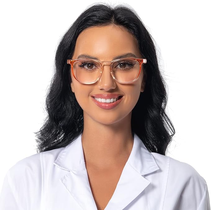 MORK&SUKY Safety Glasses, Stylish Goggles With No Fog Lense, Alternatives To Regular Protective Eyewear For Lab and Nursing.