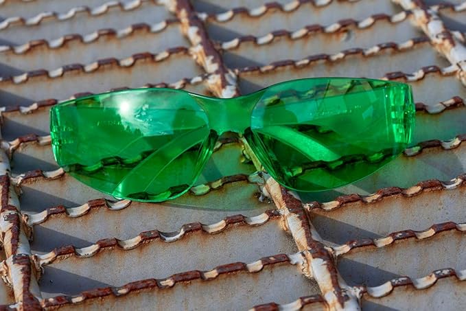 BISON LIFE Keystone Color Lens Safety Glasses | Anti Scratch | Impact Resistance | ANSI Z87.1 Standard | UV 400 Protection