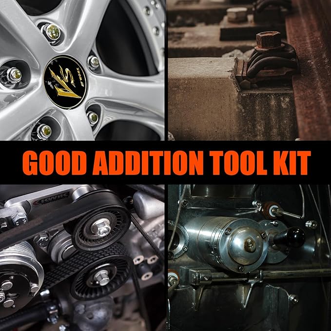 14pcs Screw Extractor Set and Left Hand Drill Bits for Removing Broken Bolt Extractor Kit, Easy Out Screw Extractor Set, Screw Remover Tool with Storage Case, Gifts for Men, Dad and Husband