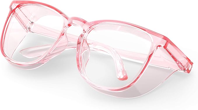 Stylish Safety Glasses, Clear Anti-Fog Anti-Scratch Protective Glasses For Men And Women