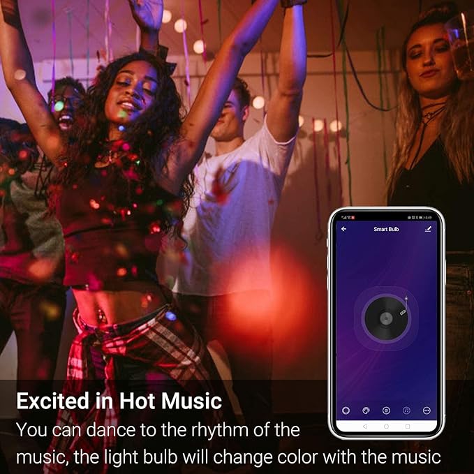 Smart MR16 LED Light Bulbs 5W, GU5.3 Bi-Pin Base, Compatible with Alexa/Google Assistant, AC/DC 12V, RGBCW Smart MR16 Bulb, WiFi Smart Spotlight Indoor Decoration, Dimmable, 3PCS