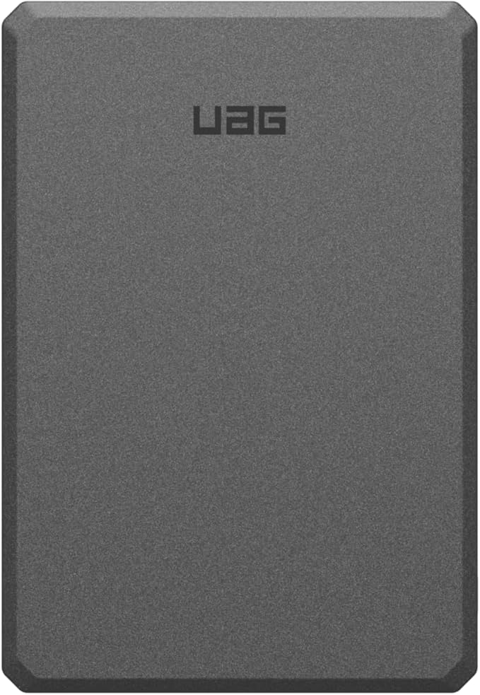 URBAN ARMOR GEAR UAG 5000mAh Power Bank SRGE 20W USB-C Slim Magnetic Wireless Portable Charger Fast Charging Battery Pack Compatible with iPhone 16, Samsung Galaxy S25, Black/Grey