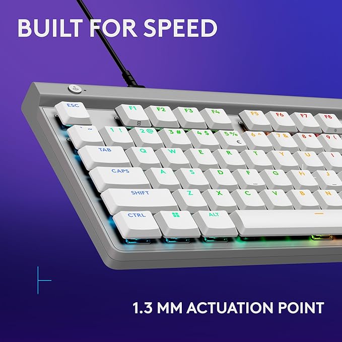 Logitech G502 X Wired Gaming Mouse & G515 TKL Wired Gaming Keyboard, Fully Programmable RGB Low-Profile Gaming Keyboard & Mouse Combo, Sleek, PC/Mac - White