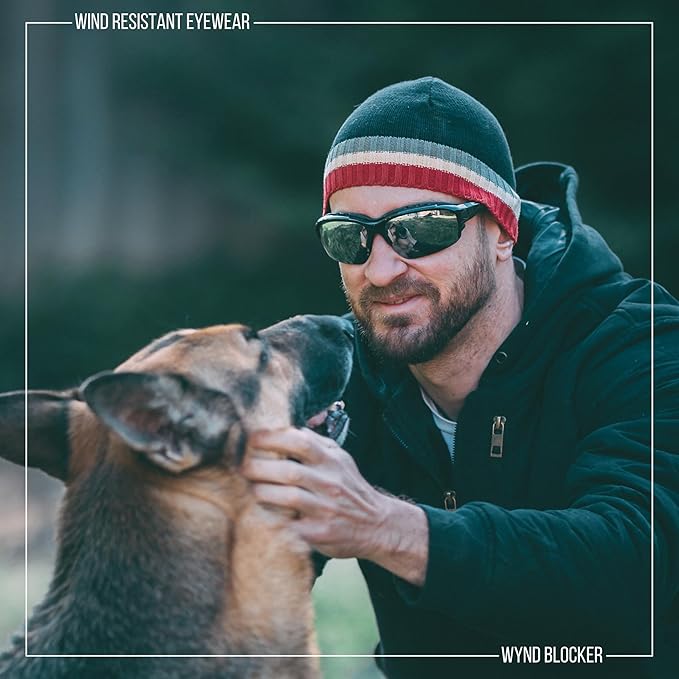 WYND Blocker Motorcycle Riding Glasses Extreme Sports Wrap Sunglasses