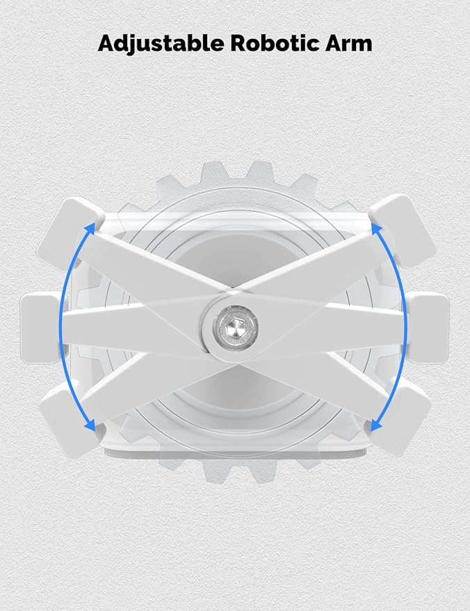 MOES Rock Switch Fingerbot 3nd Generation, Timer Control Work with Smart Life App, Add MOES Tuya Bluetooth Hub Make it Compatible with Alexa and Google Home(Need BLE Hub