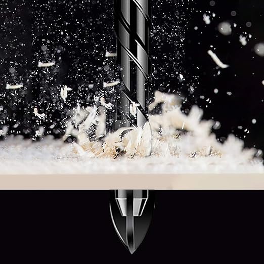 Masonry Concrete Drill Bit Set for Tile, Brick, Glass, Plastic and Wood, Tungsten Carbide Tip Work with Ceramic Tile, Wall Mirror, Paver on Concrete or Brick Wall, 10 Pcs