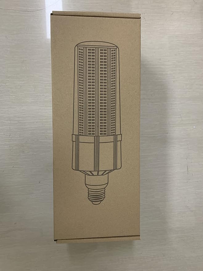 DragonLight 240W Commercial Grade Corn LED Light Bulb (1000 Watt Metal Halide/HID/HPS Replacement) E39 Large Mogul Base LED Lamp 3000K Warm White 32,400LM for High Bay Area Lighting