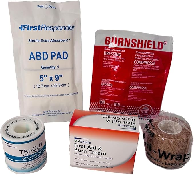 Class-A First Aid Refills Supplies Without Cabinet | Essential Medications for Emergency Preparedness | Ensuring Long-Lasting Reliability | Exceeds OSHA/Ansi Z308.1 2015, Over 600 PCS