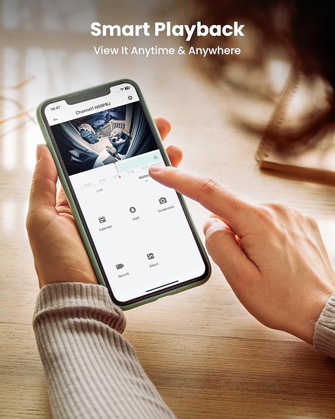 4pcs 5MP Security Camera System Wired POE Cameras with 4K 8CH NVR, 2TB HDD for 24/7 Recording, Human/Vehicle/Pet/Parcel Smart Detection, H.265+, 100ft Night Vision, IP67 Waterproof - White