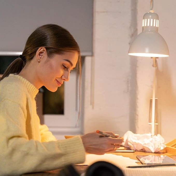 Full Spectrum Light Bulb, Grow Light Bulbs G45 Small Lightbulbs E26 LED White Bulb 5W Eq 40W Sunlight Night Appliance Bulb for Home, Plant, Freezer, Lamp (2 Natural White Bulbs)