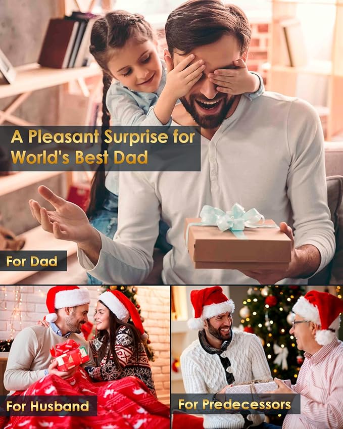 Dad Gifts for Fathers Day from Daughter Son Wife - Multitool Hammer Gifts for Men Camping Accessories 13 In 1 Survival Multi Tools Hammer Cool Gadgets for Men Adults Husband Grandpa Women Birthday