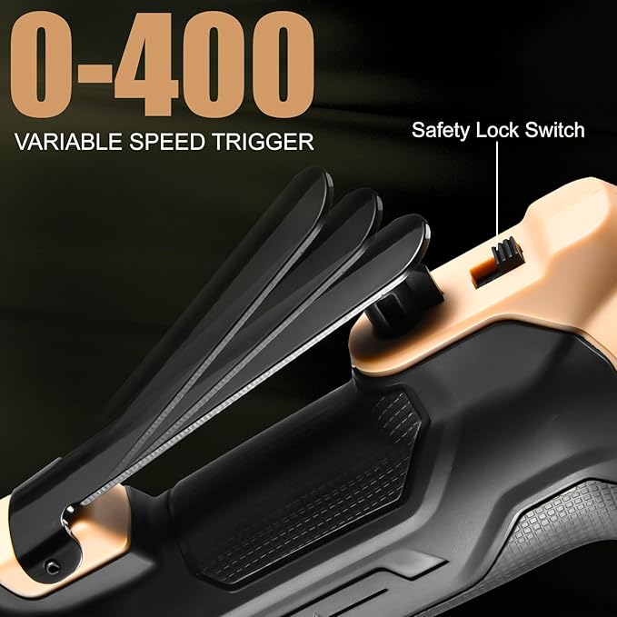 SHIELDPRO 20V Electric Ratchet Wrench Set, 3/8" Cordless Ratchet Kit with 400RPM, Power Torque Ratchets with LED Light, 2 Packs of 2.0AH Batteries, Fast Charger, Sockets, Adapters, and Extension Bars