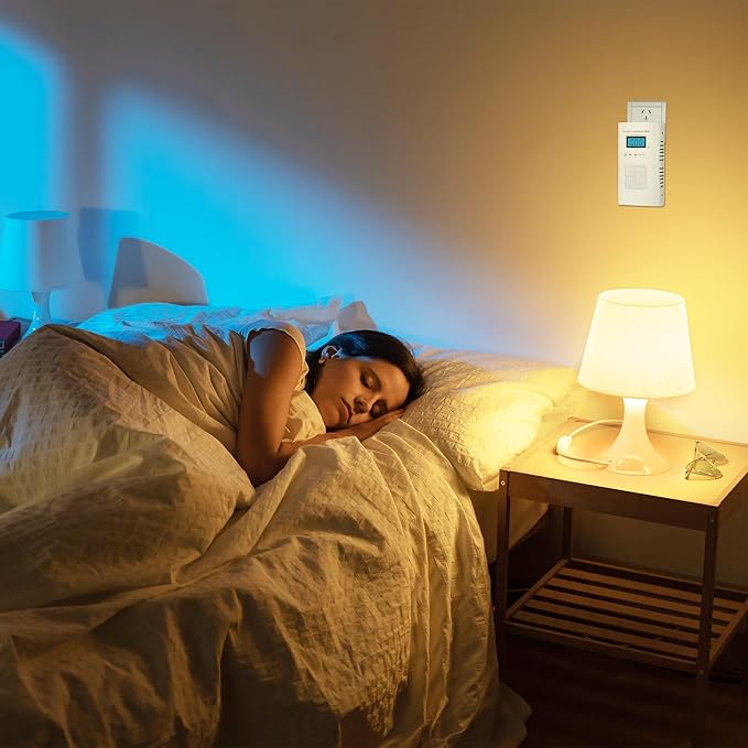 Combination Gas & Carbon Monoxide Detectors - Plug in Carbon Monoxide Alarm & Natural Gas Detector for Home, 2-in-1 Co Detector & Combustible Gas Detector with Digital Display, Easy to Install