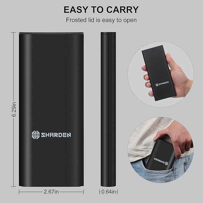 Precision Screwdriver Set 49 in 1 SHARDEN Small Screwdriver Set Magnetic Repair Tool Kit for Laptop, iPhone, Cell Phone, PC, MacBook, Tablet, Computer, PS5, PS4, Electronic, Glasses, Watch