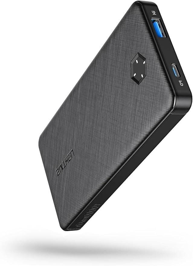 Portable Charger, Slim 10000mAh PD 20W Power Bank, USB C in&out High-Speed Charging Battery Pack, External Phone Powerbank Compatible with iPhone 16 15 14 13 12 Samsung S22 S21 Google iPad etc ect