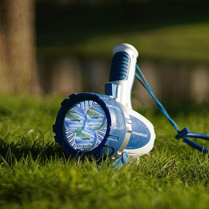 GOODSMANN Rechargeable Spotlight Waterproof LED Flashlight 3000 Lumen Submersible Searchlight with USB Adapter Car Charger 9924-H101-01