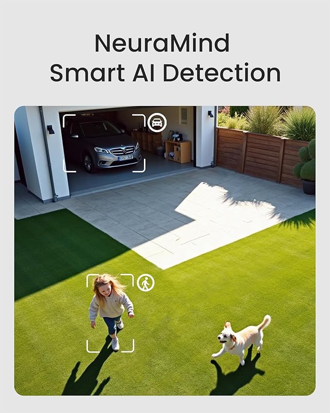 youkey Security Camera Outdoor, 2.5K QHD, 130° FOV, Color24 Enhanced Night Vision, Spotlights with Adjustable Tone, AI Human/Pet/Vehicle Detection, No Monthly Fees