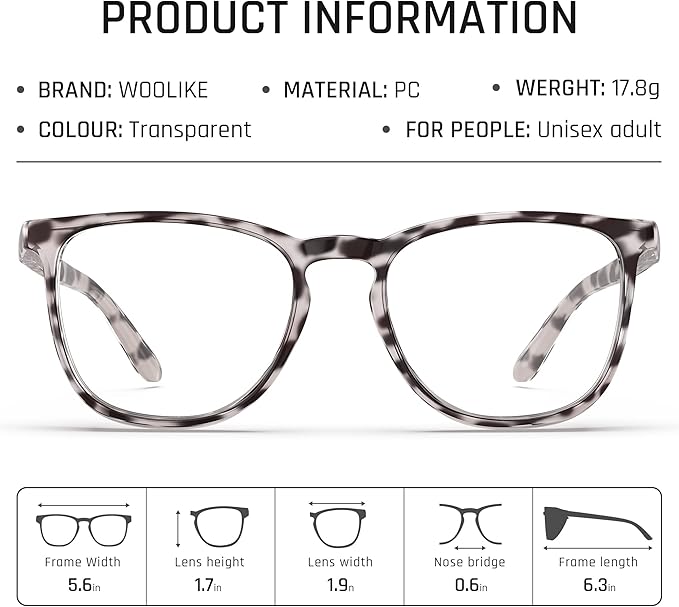 Stylish Safety Glasses, Clear Anti-Fog Anti-Scratch Protective Glasses For Men And Women