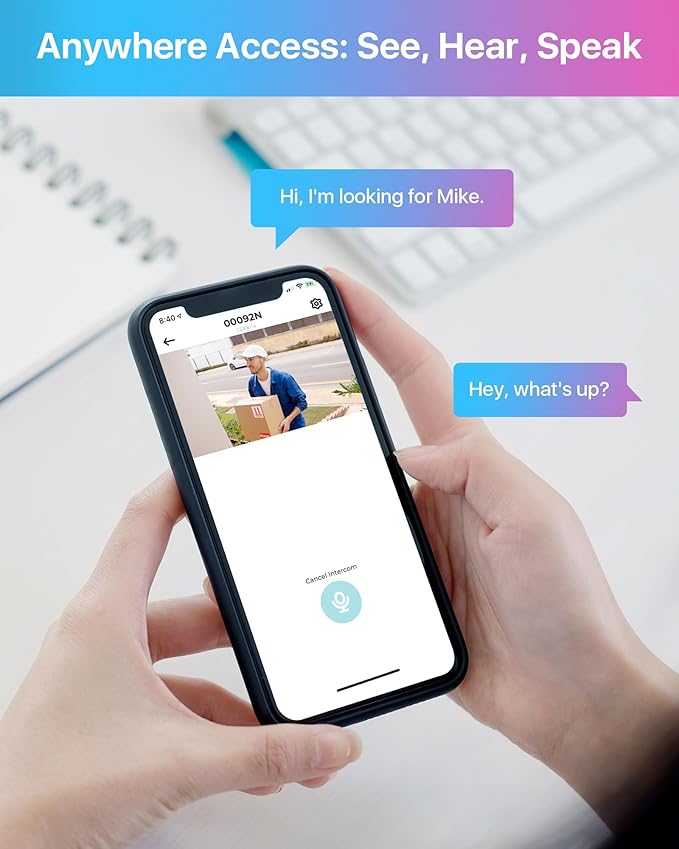 ZOSI 4K PoE Add on Security Camera with Person Vehicle Detection, Sound & Light Alarm, 2 Way Audio, Color Night Vision, 8MP Weatherproof Outdoor Indoor Dome IP Cam, Only Work with ZOSI 4K PoE NVR