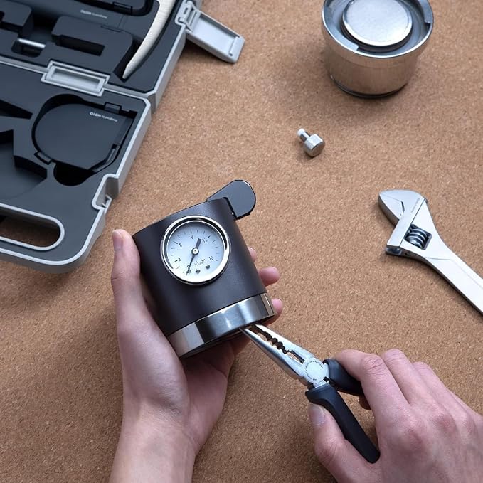 HOTO Cordless Brushless Drill Tool Set, Variable Speed, Hidden Buckle, Unique LED Screen, Intelligent Digital Display, Exquisite & Practical, High-end Drill Kit for Home/Daily Use