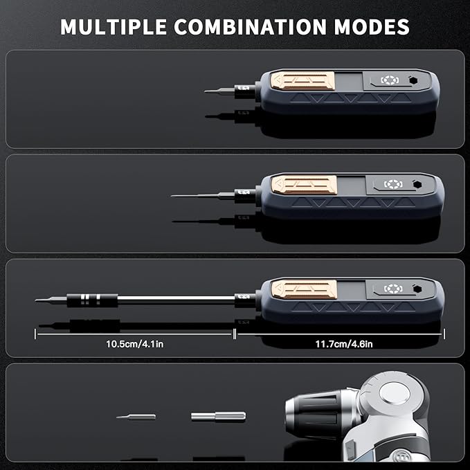 MANUAL 180 in 1 Screwdriver Set, Precision Screwdriver Set with Pick-up Screwdriver Bits, Quintic-Fold and Case Design, Magnetic Repair Tool Kit for iPhone MacBook Computer Laptop