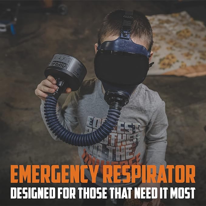 MIRA SAFETY M Kids Mask Respirator Full Face-CBRN