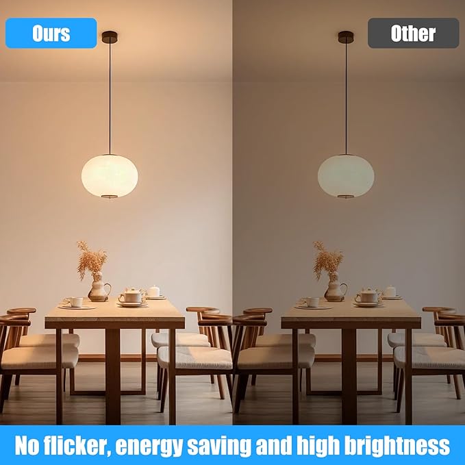 A19 Color Changing Light Bulb with Remote Control&App Control, 800LM 9W(60W Equivalent) Dimmable 3000K-6500K RGBWW,E26 Base 2.4GHz,Light Bulb for Home Decor,1Bulb&1Remote