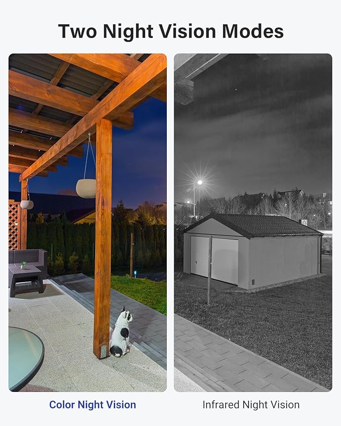 ANNKE Outdoor Wireless Camera, 360° Pan & Tilt, 5MP Camera for Home Security, Auto Tracking, 2 Way Audio, Human Detection, 8X Optical Zoom, PIR Detection, Night Vision, up to 128G, Alexa, IP66