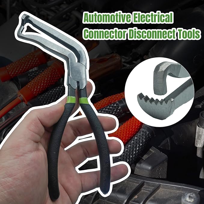 2Pcs 37960 Electrical Disconnect Pliers 60 Degree Plier and Straight Plier