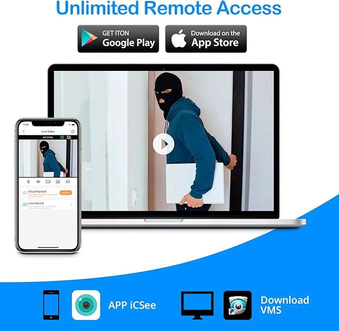 Fuers 5MP 16Channel Security Recorder DVR H.265+ Hybrid 6-in-1 AHD/TVI/CVI/CVBS/IP/XVI Camera DVR,16CH Surveillance Video Recorder Human Detection, 24/7 Recording (Preinstalled with 1TB HDD)